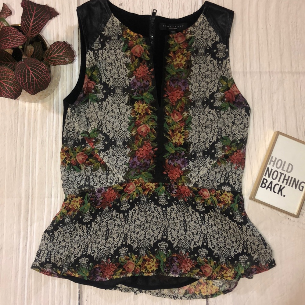 Sanctuary Peplum Top